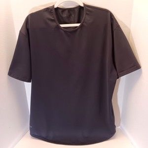 BYLT Polo Shirt Mens 2XL Navy Blue Drop Cut Lux Short Sleeve Stretch